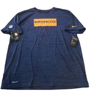 NWT Denver Broncos Nike Dri-Fit Velocity T-Shirt